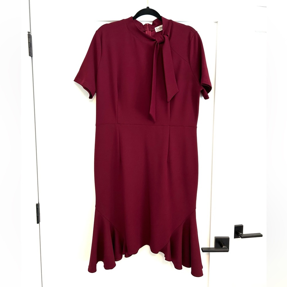 Aisize New Vintage Style 2XL / fits like XL Merlot 1950’s Style Dress